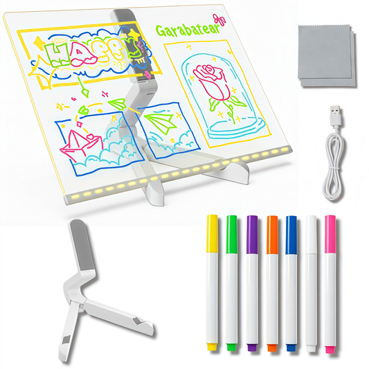 Pizarra Mágica de Luz LED para Niños
