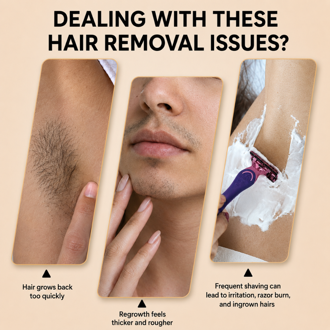 Unwanted Hair Reducing Oil