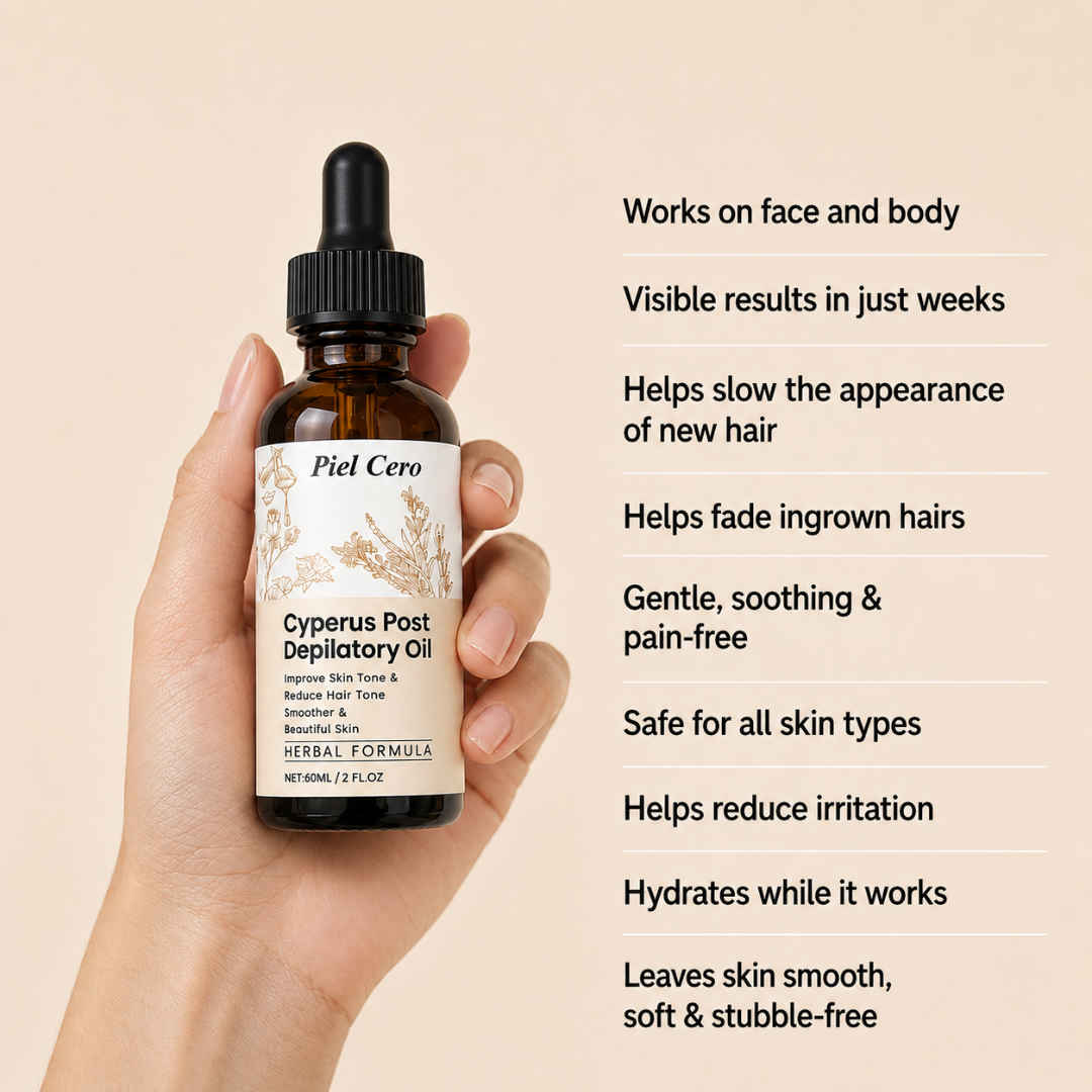Unwanted Hair Reducing Oil